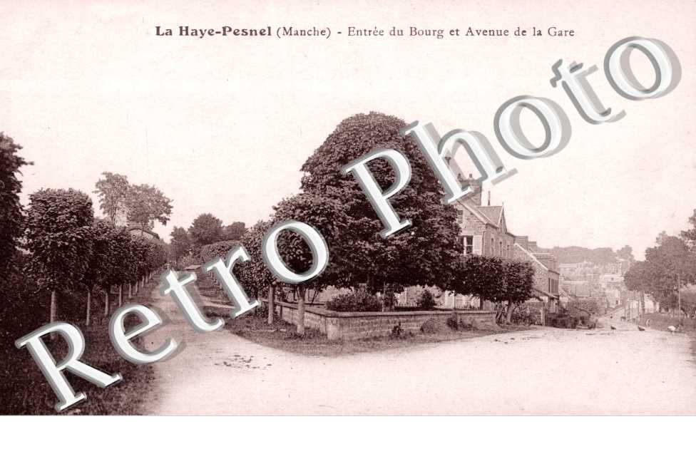 entree du bourg et avenur de la Gare