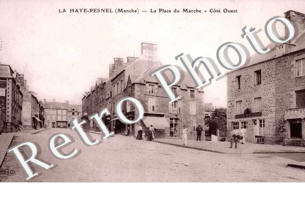 la place du marche cote Ouest