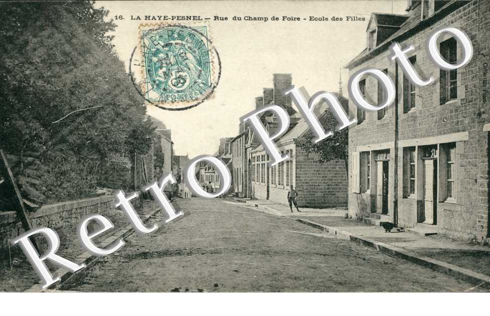 Rue du champ de foire - ecole des filles