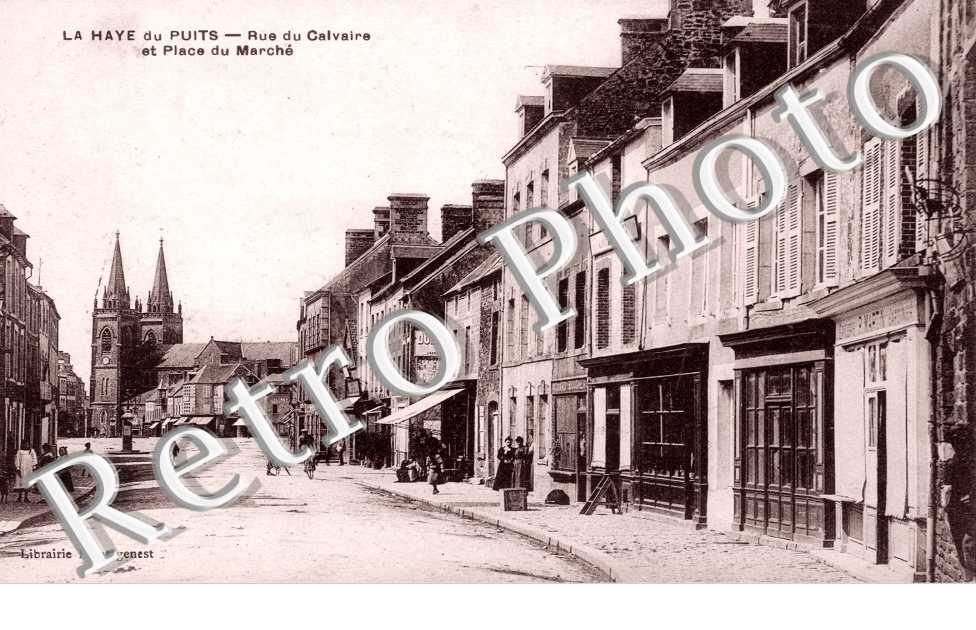 Rue du calvaire et place du marche