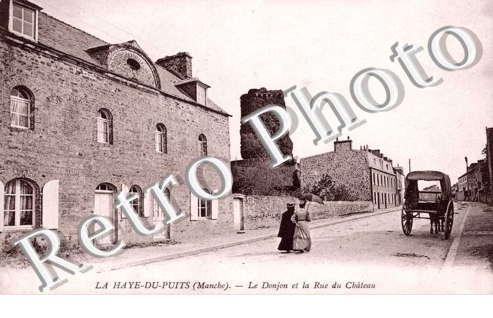 Le Donjon et la Rue du Chateau