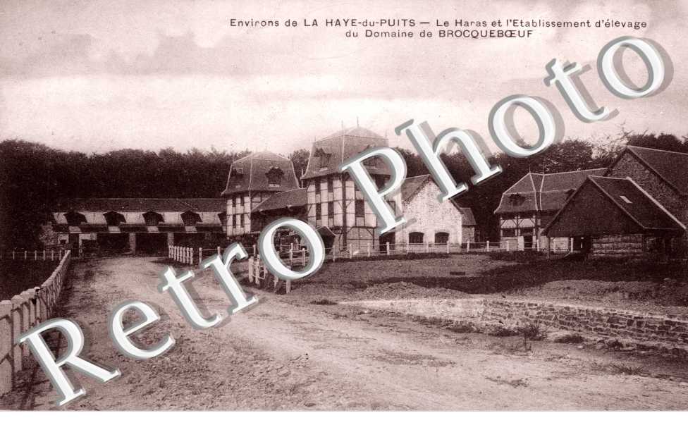 Le Haras et l'etablissemnt d'elevage du Domaine de Brocqueboeuf