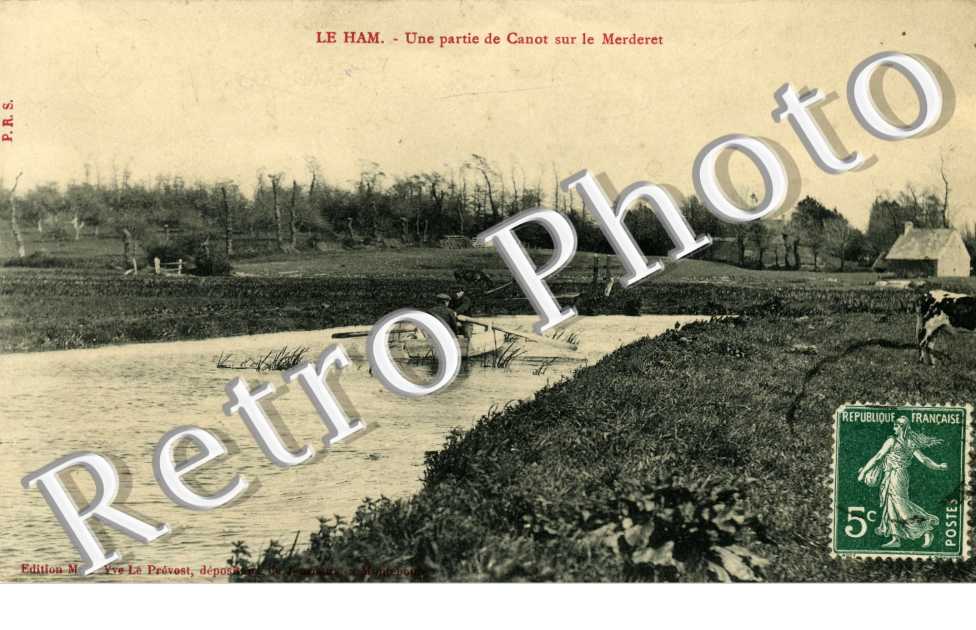 une partie du cannot sur le Merderet