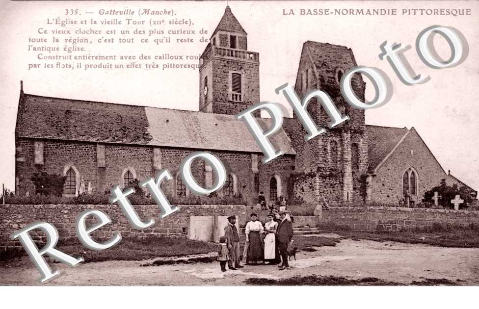 Eglise et vieille tour