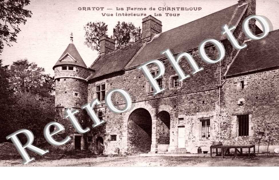 La ferme de Chanteloup - vue interieure de la Tour