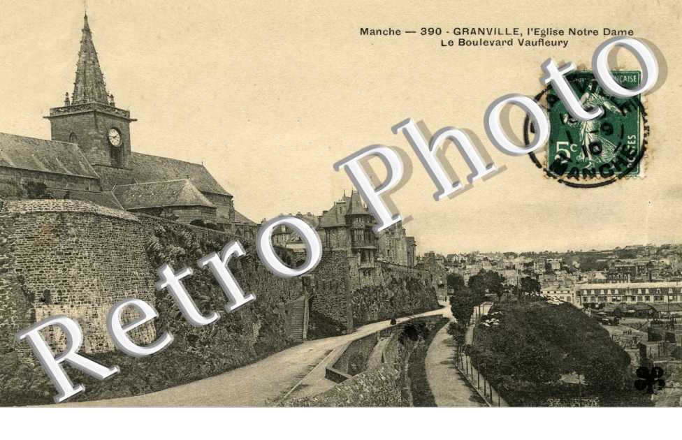 Eglise Notre Dame, le Boulevard Vaufleury