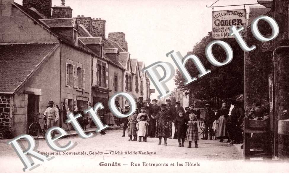 Rue de l'Entreponts et les hôtels