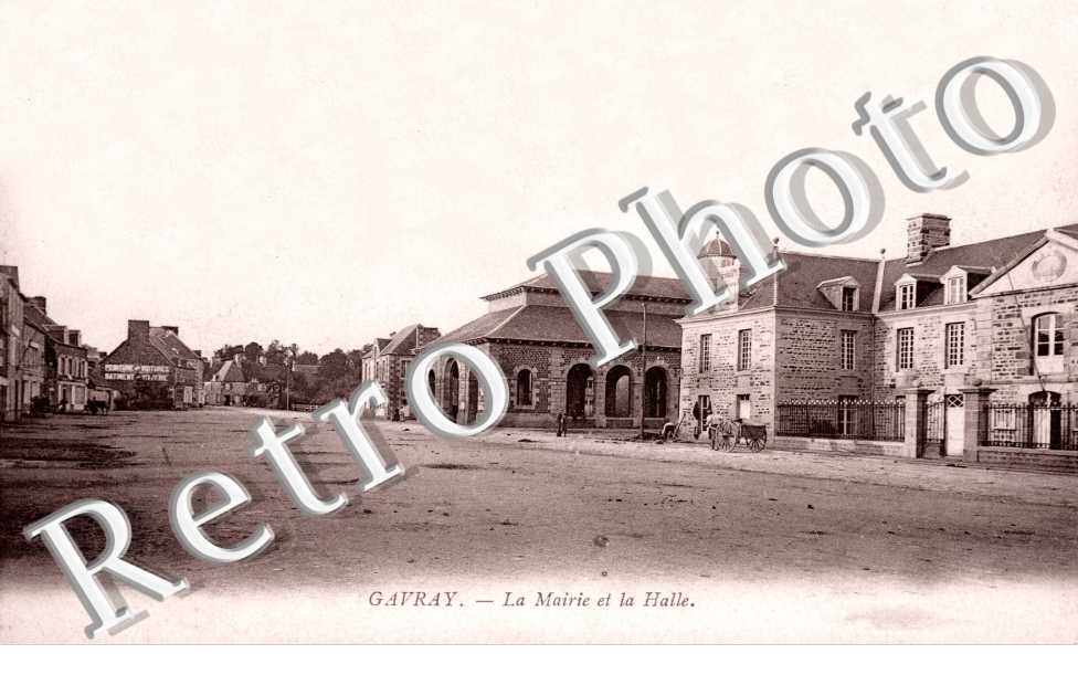 la mairie et la halle
