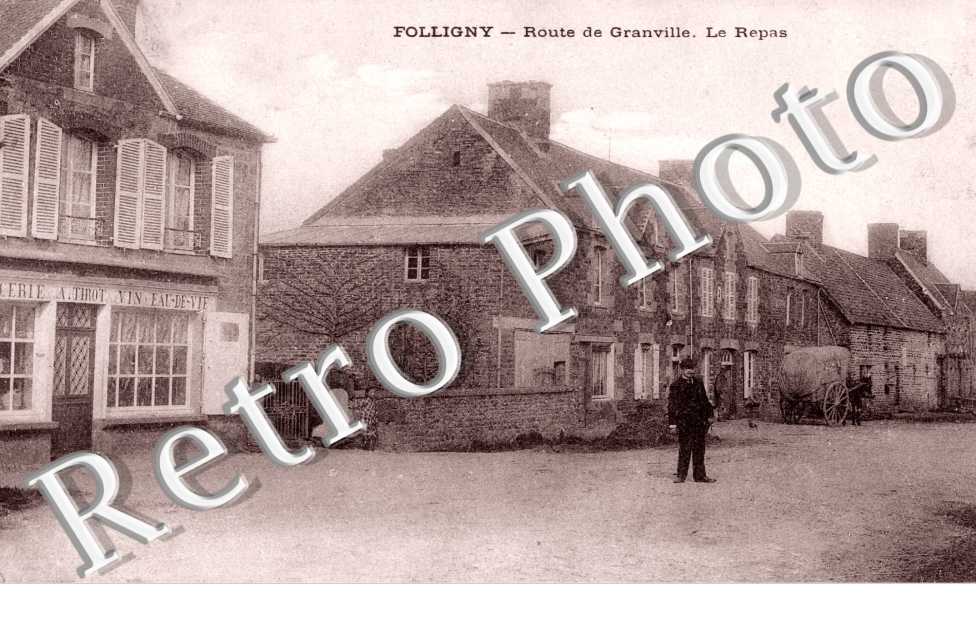 route de Granville, le repas
