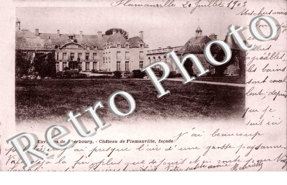 Chateau de Flammanville, facade