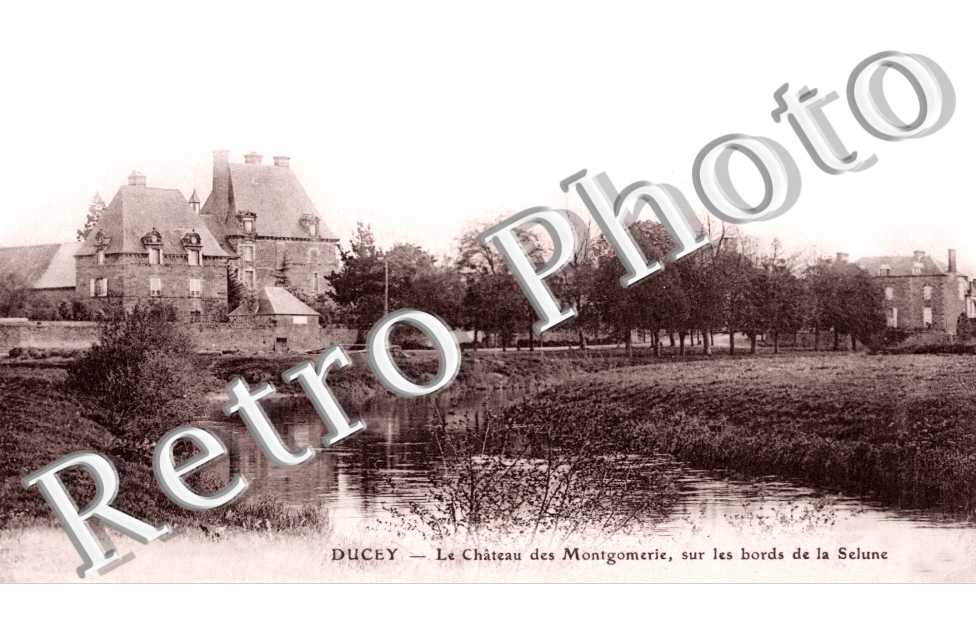 Le chateau des Montgomerie sur les bords de la Selune