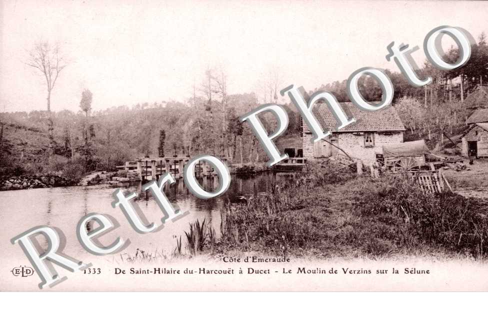 moulin de Verzins sur la Selune