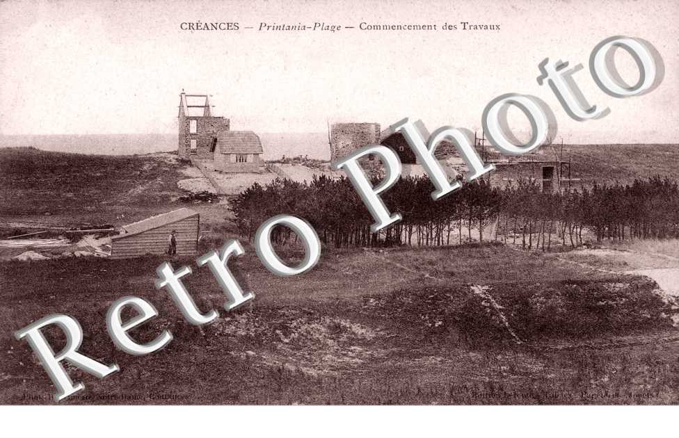 printania-plage, commencement des travaux