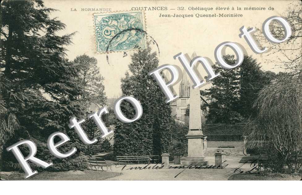 Obelisque a la Memoire de J.J Quesnel Moriniere
