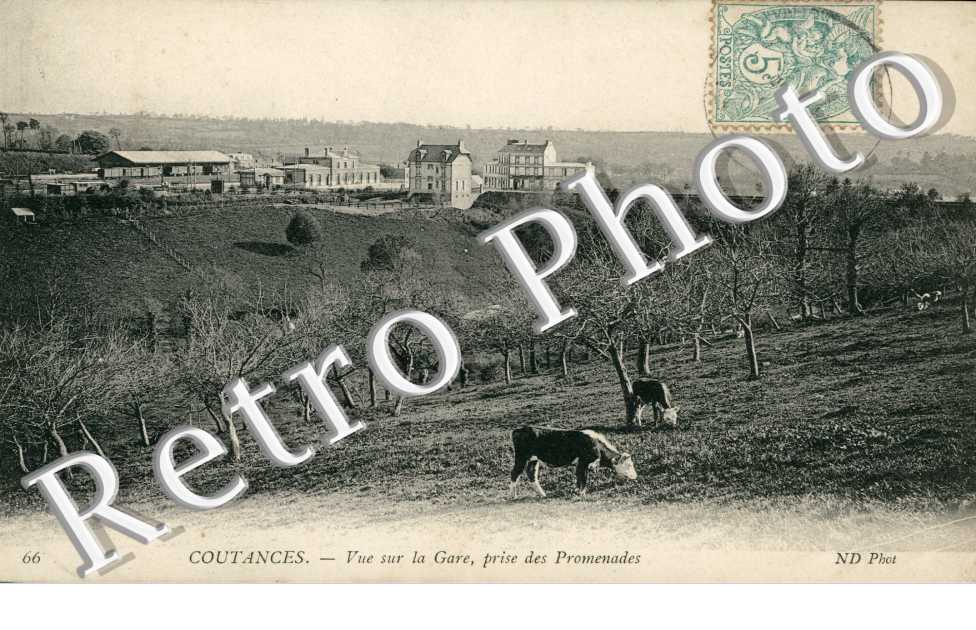 Vue sur la Gare prise des Promenades