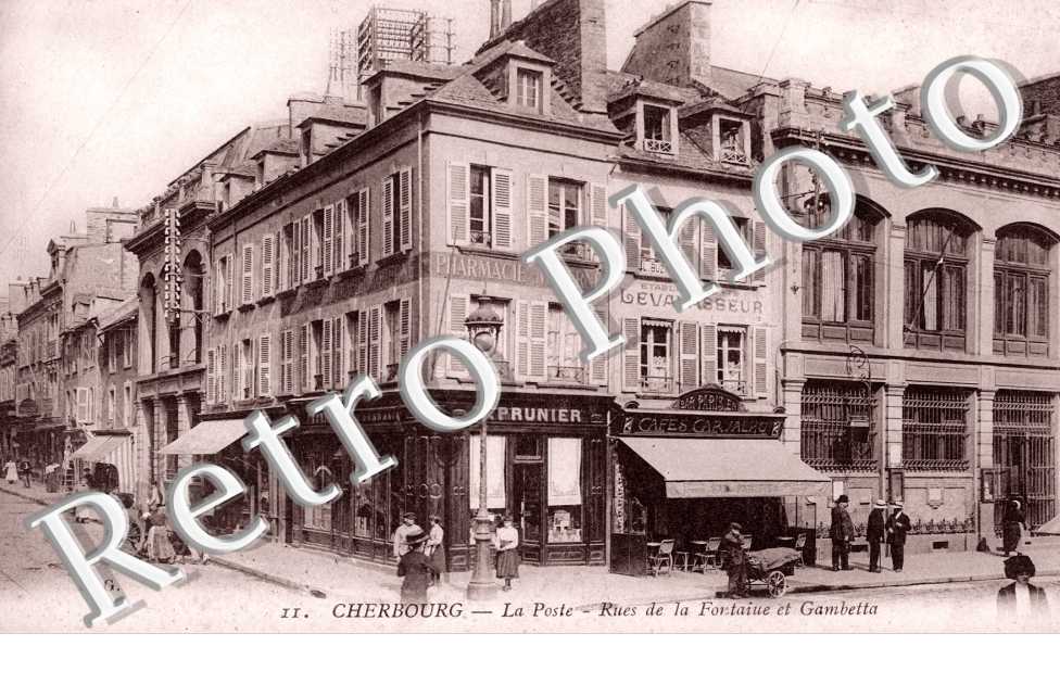 La Poste, Rue de la Fontaine et Rue Gambetta