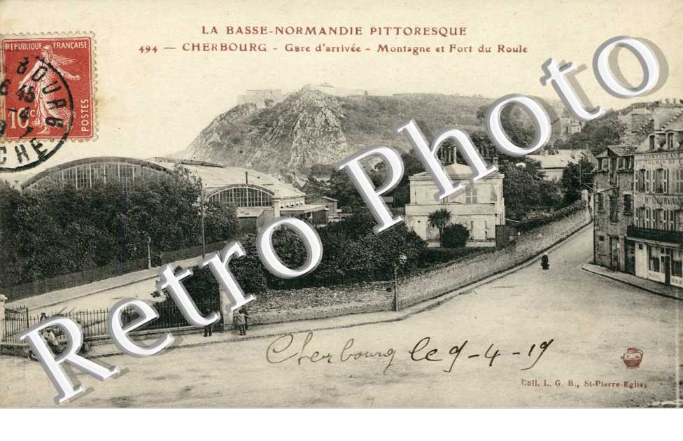 Gare d'Arrivee, Montagne et Fort du Roule