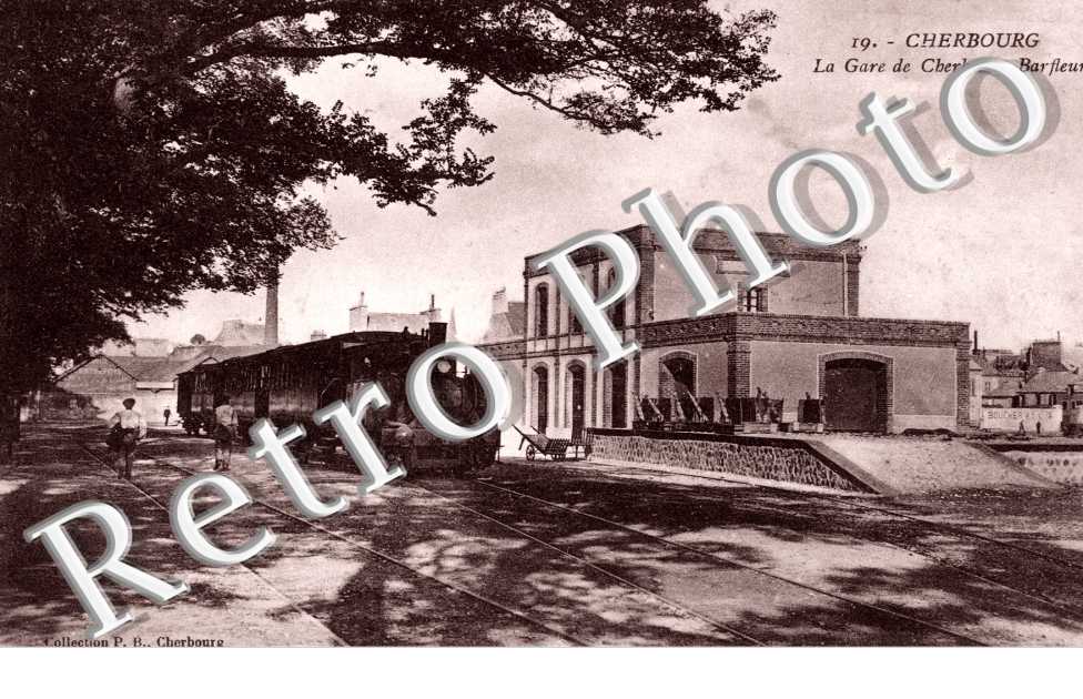 la gare de Cherbourg-Barfleur