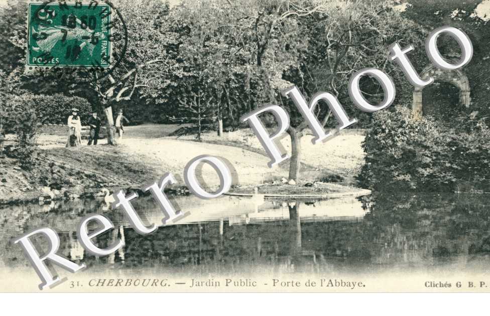 jardin public, porte de l'abbaye