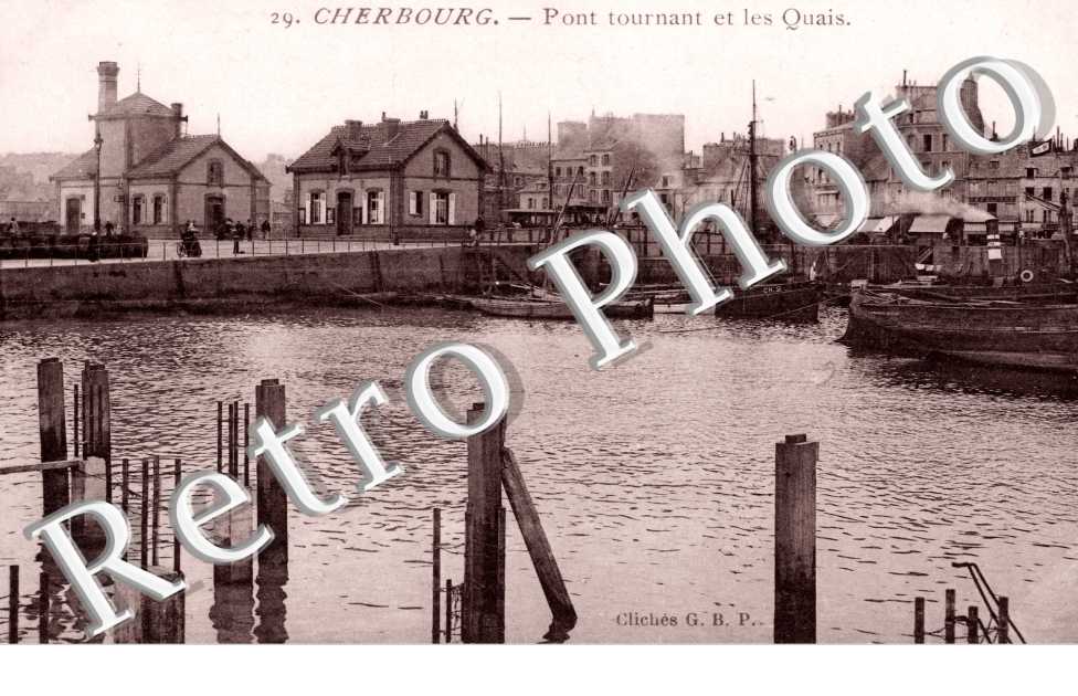 Pont tournant et les Quais