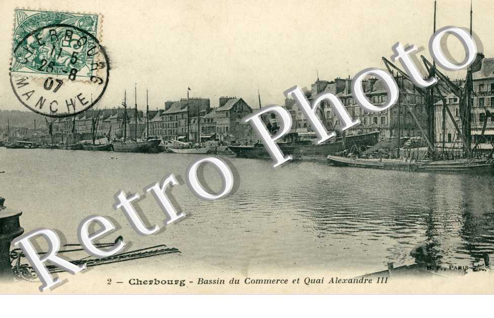 Bassin du Commerce et Quai Alexandre III