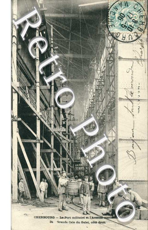 Port militaire et Arsenal maritime, Grande Cale du Galet