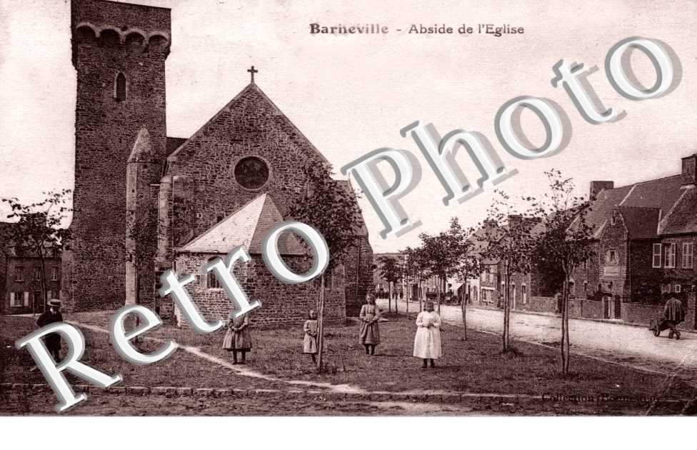 Barneville abside de l'eglise