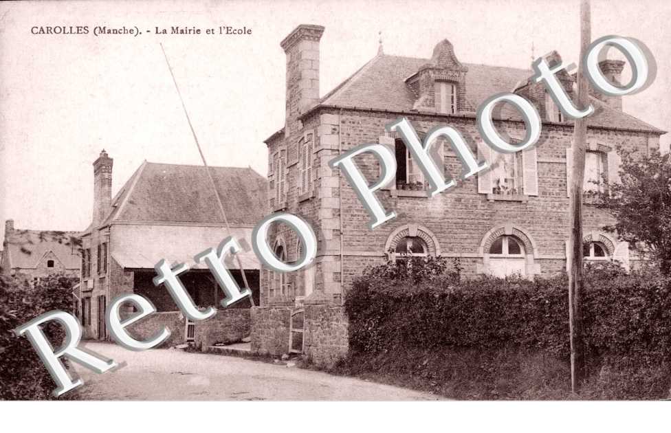la mairie et l'ecole