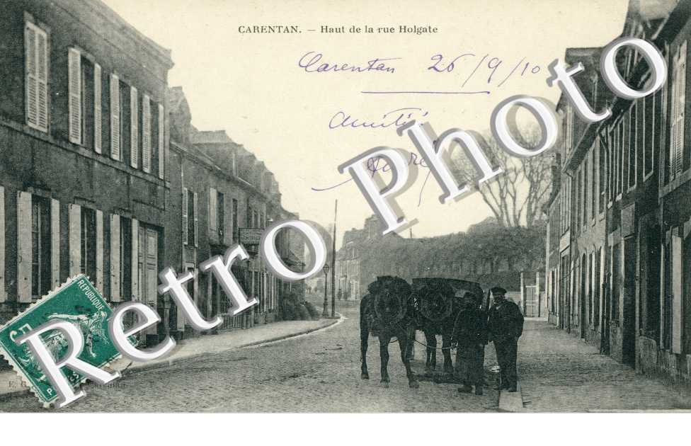 haut de la rue Holgate