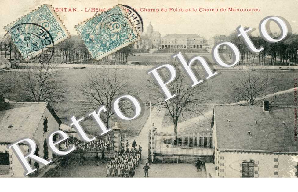 Hotel et Champ de Foire et Champ de Manoeuvres