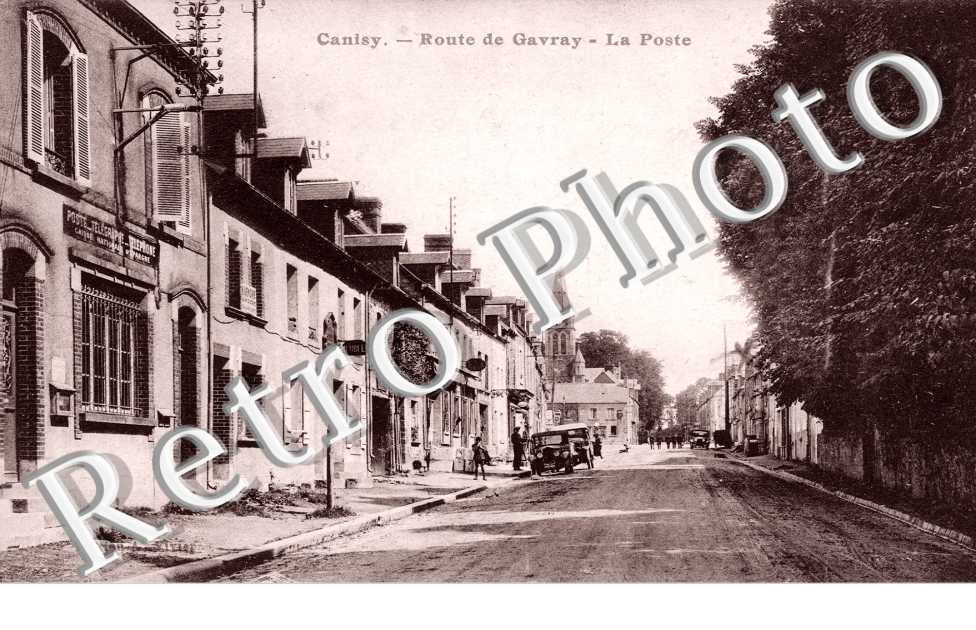 route de Gavray, la poste