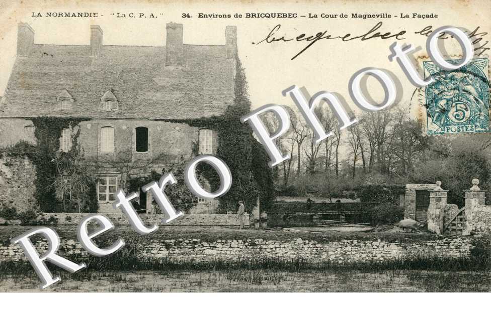 la Cour de Magneville - La Facade