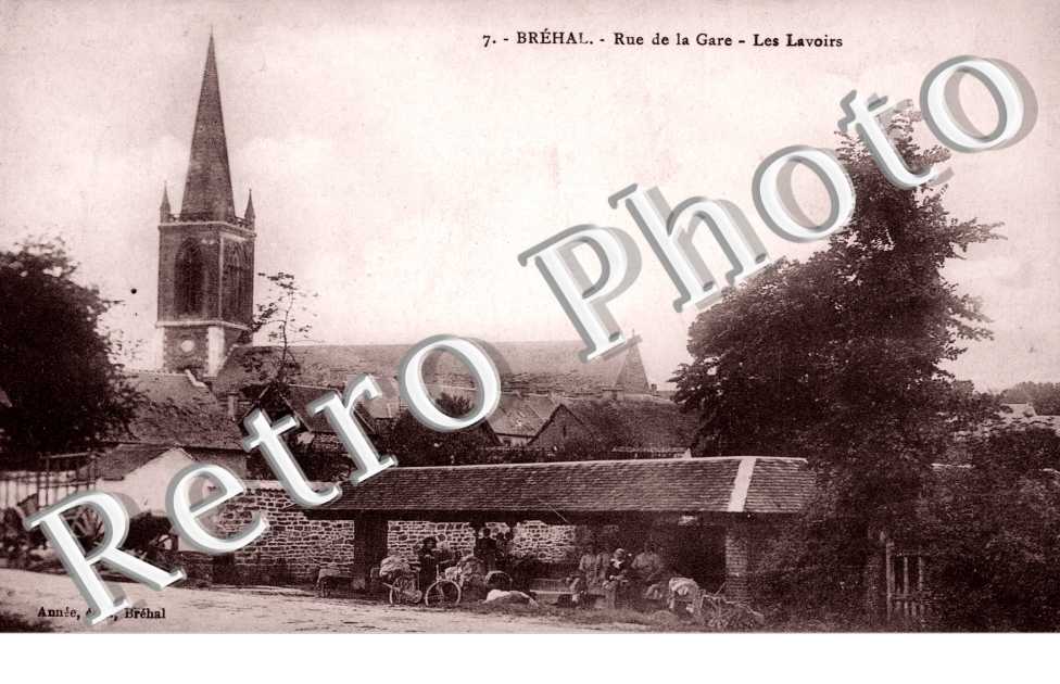 rue de la Gare, les lavoirs