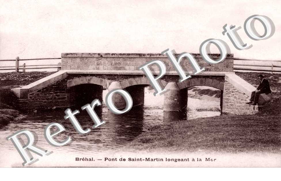 pont de Saint Martin longeant la mer