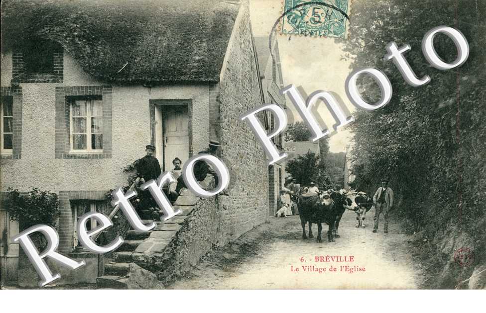 le village de l'eglise