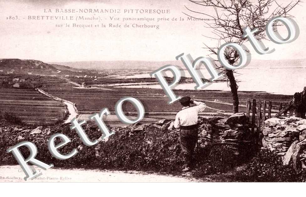 vue panoramique prise de la Monteux