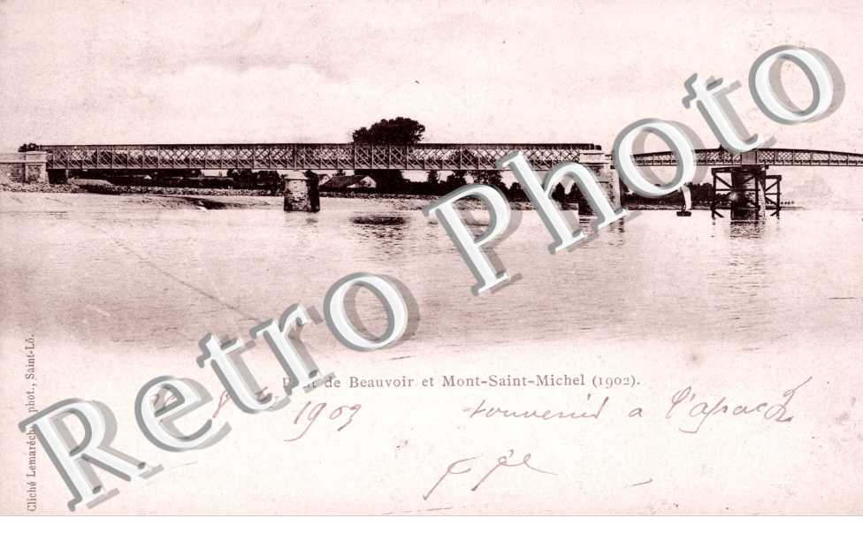 pont de Beauvoir et Mont-Saint-Michel