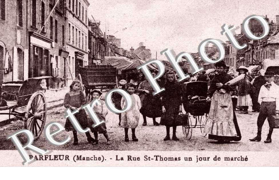 la rue Saint Thomas un jour de marche
