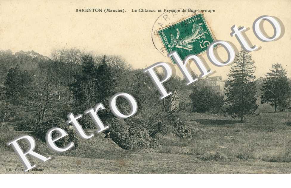chateau et paysage de Bourberouge