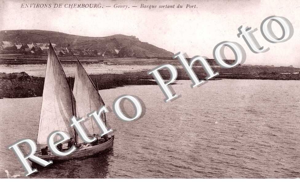 Barque sortant du port