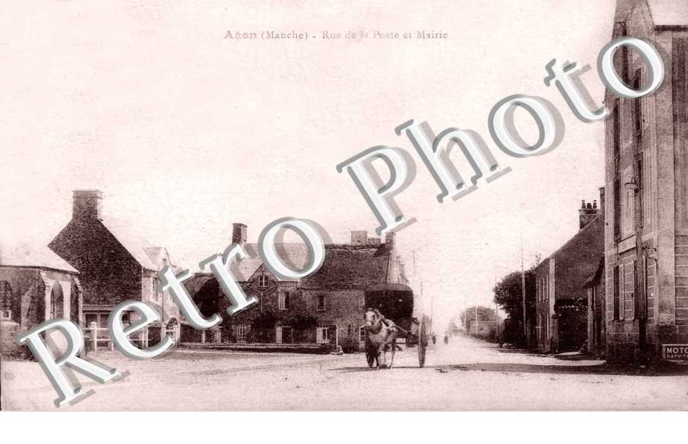 Rue de la Poste et Mairie