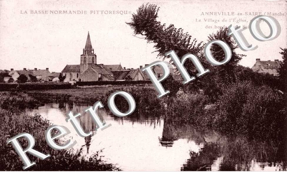 Anneville en Saire, le Village de l'Eglise