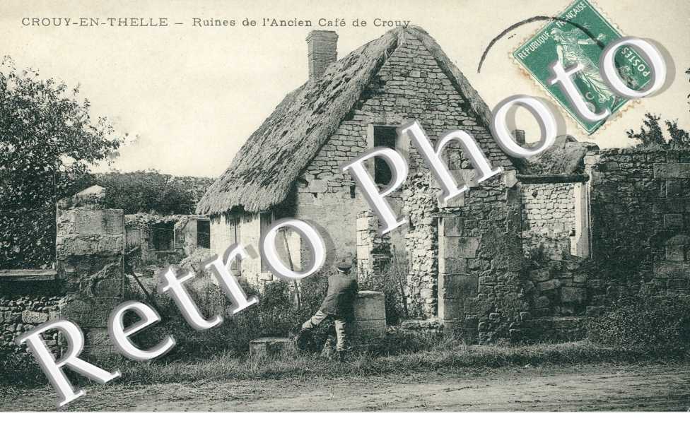 Ruines de l'ancien Cafe de Crouy