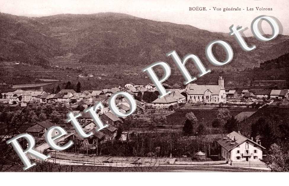 Vue generale, les Voirons