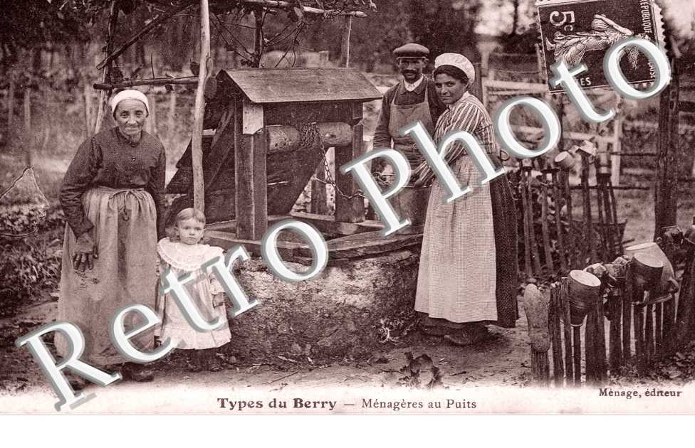 Menageres au puits