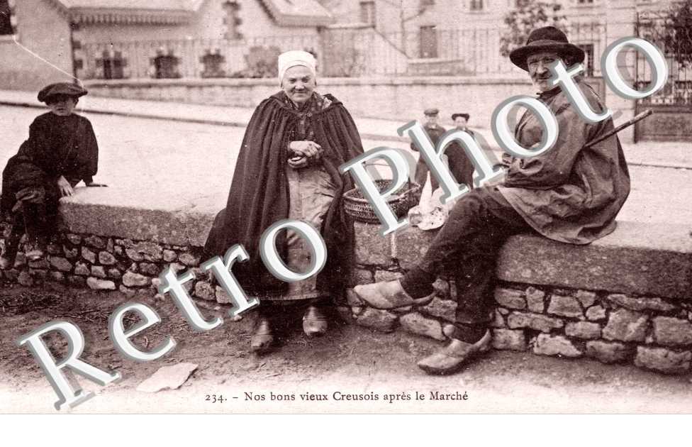 Nos bons vieux creusois apres le marche