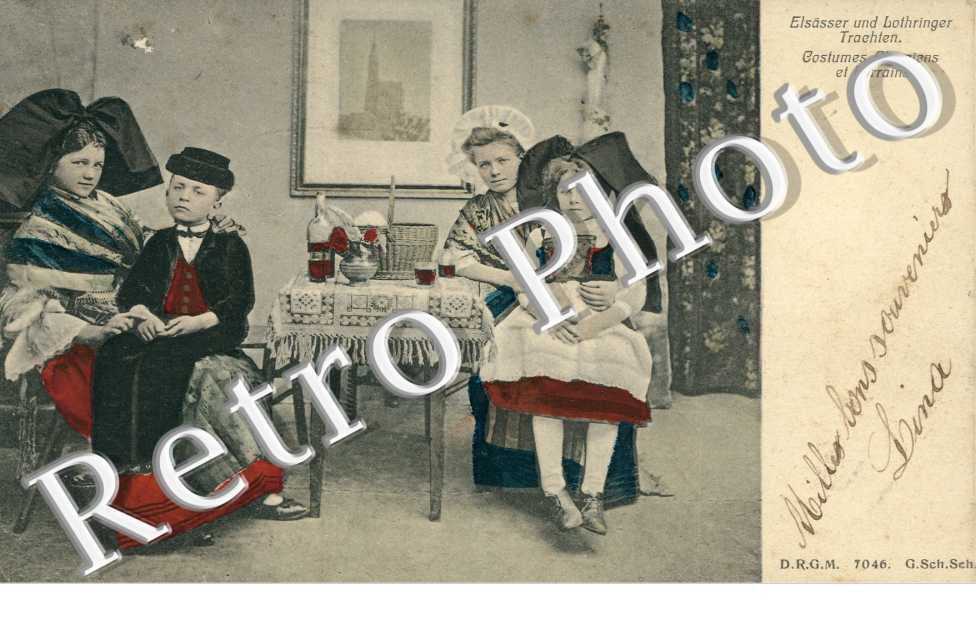 Costumes alsaciens et lorrains