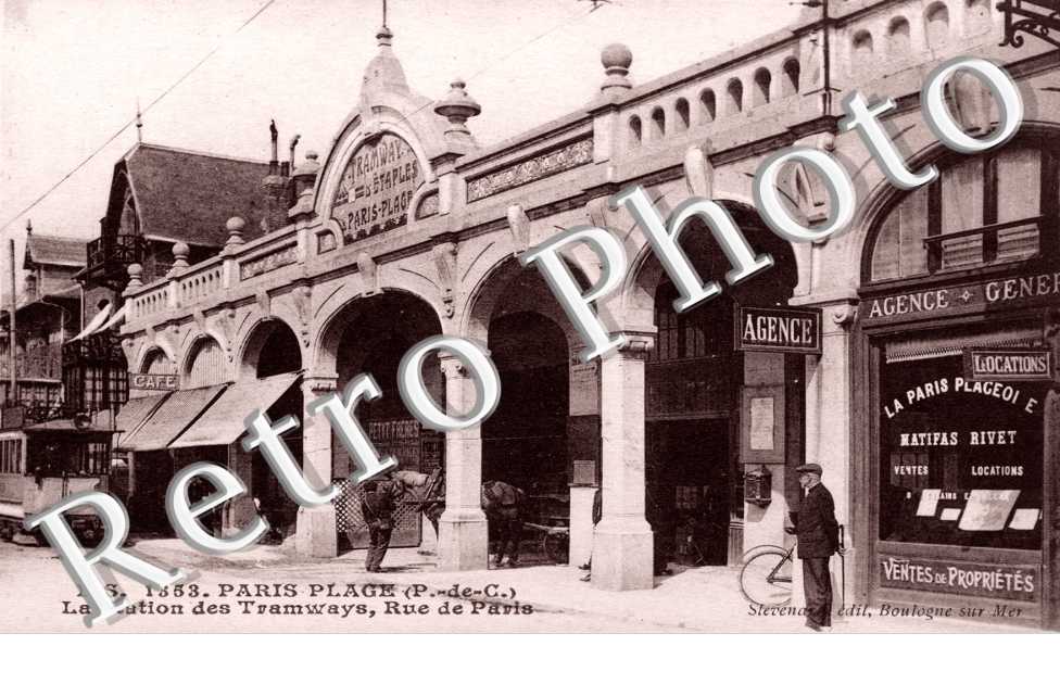 La Station des Tramways, rue de paris