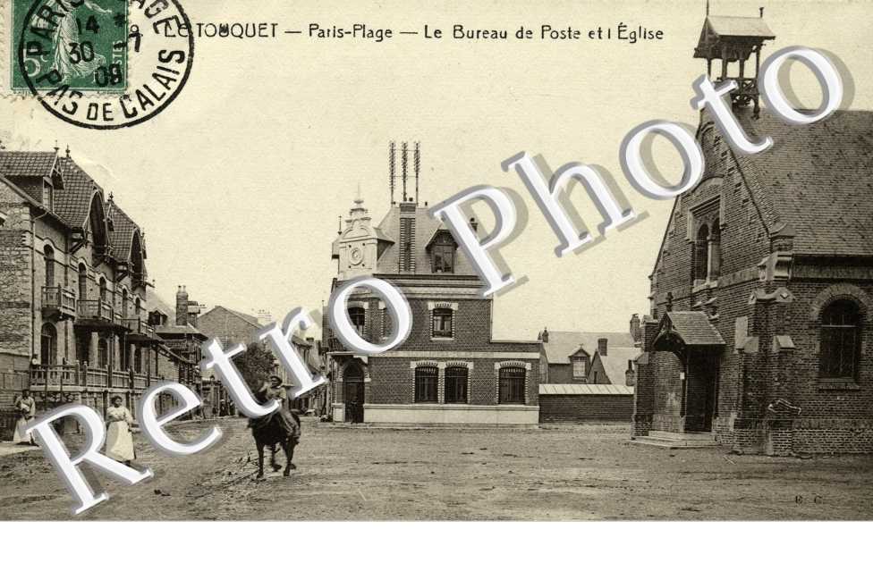 le Bureau de Poste et l'Eglise