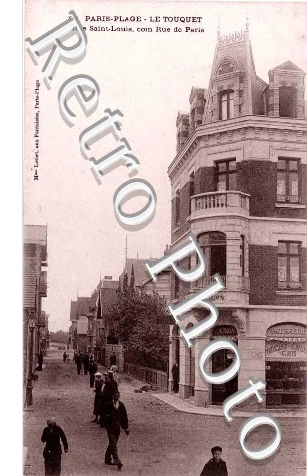 Rue Saint Louis, coin rue de Paris